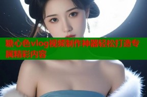 糖心色vlog视频制作神器轻松打造专属精彩内容
