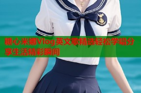 糖心米娜Vlog英文歌精选轻松学唱分享生活精彩瞬间