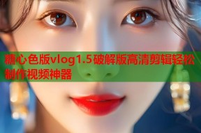 糖心色版vlog1.5破解版高清剪辑轻松制作视频神器
