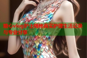 糖心vlog护士揭秘真实护理生活记录与专业分享