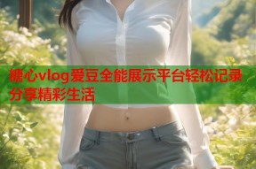 糖心vlog爱豆全能展示平台轻松记录分享精彩生活