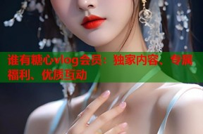 谁有糖心vlog会员：独家内容、专属福利、优质互动