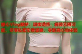 糖心Vlog酥梦：甜蜜诱惑，解锁无限可能，尽享私密影音盛宴，零距离心动体验