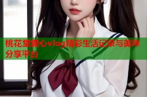 桃花堂糖心vlog精彩生活记录与美味分享平台