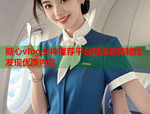 糖心vlog女神推荐平台精选助你轻松发现优质内容  第2张