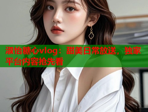 淑怡糖心vlog：甜美日常放送，独家平台内容抢先看  第1张