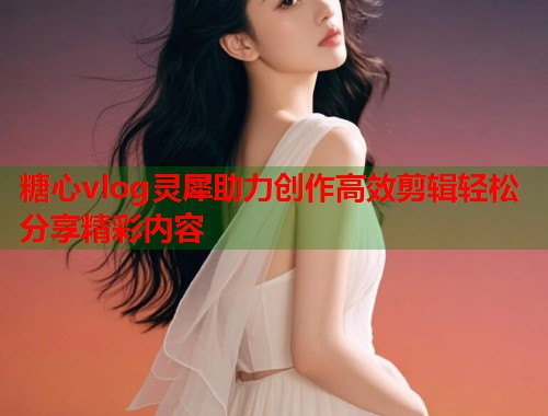 糖心vlog灵犀助力创作高效剪辑轻松分享精彩内容  第1张