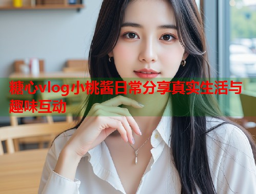 糖心vlog小桃酱日常分享真实生活与趣味互动  第1张