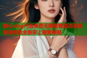糖心vlog污版免费无限观看高清资源极速体验全新掌上视频神器