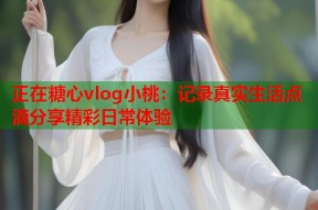 正在糖心vlog小桃：记录真实生活点滴分享精彩日常体验