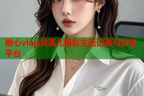 糖心vlog灵溪儿精彩生活记录与分享平台