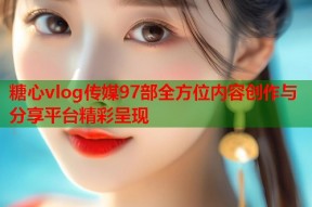 糖心vlog传媒97部全方位内容创作与分享平台精彩呈现