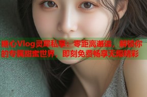 糖心Vlog灵犀私享：零距离邂逅，解锁你的专属甜蜜世界，即刻免费畅享无限精彩