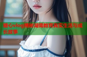 糖心vlog揭秘湖南教育真实生活与成长故事