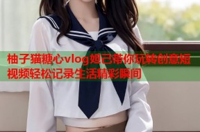柚子猫糖心vlog妲己带你玩转创意短视频轻松记录生活精彩瞬间