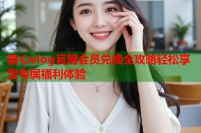糖心vlog官网会员兑换全攻略轻松享受专属福利体验