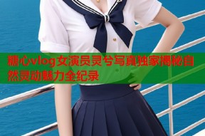 糖心vlog女演员灵兮写真独家揭秘自然灵动魅力全纪录