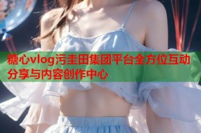 糖心vlog污圭田集团平台全方位互动分享与内容创作中心