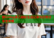 糖心vlog多乙精彩生活记录与日常分享全攻略