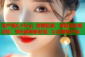 国产糖心Vlog：甜蜜私享，零距离恋爱体验，每天都有新发现，心动即刻开始