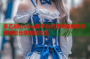 多乙糖心vlog新平台打造专属创作空间轻松分享精彩生活