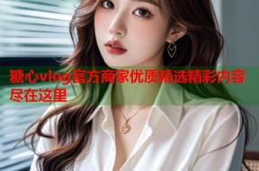 糖心vlog官方商家优质精选精彩内容尽在这里