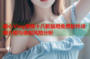 糖心Vlog推荐十八款禁用免费软件详细介绍与使用风险分析