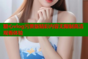 糖心vlog污黄版精彩内容无限制高清观看体验