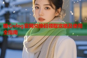 糖心vlog官网兑换码领取攻略及使用全指南