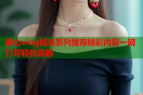 糖心vlog精选系列推荐精彩内容一网打尽轻松追剧