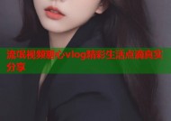 流氓视频糖心vlog精彩生活点滴真实分享