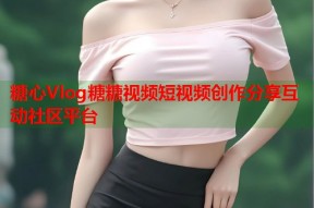 糖心Vlog糖糖视频短视频创作分享互动社区平台