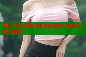 糖心vlog全体演员精彩故事与幕后花絮大揭秘