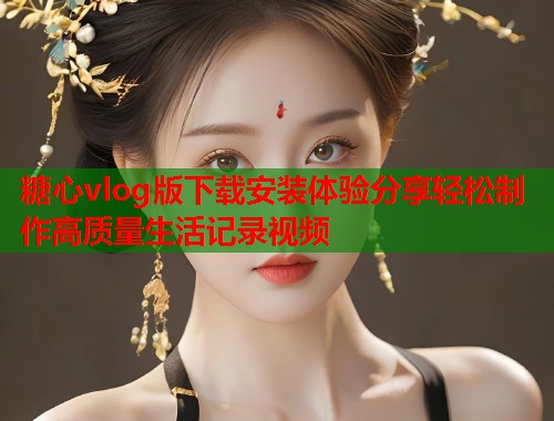 糖心vlog版下载安装体验分享轻松制作高质量生活记录视频  第2张