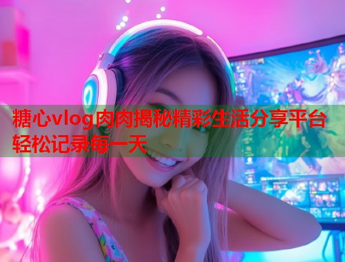 糖心vlog肉肉揭秘精彩生活分享平台轻松记录每一天  第1张