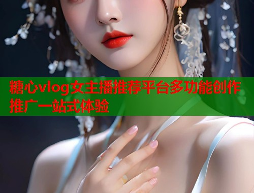 糖心vlog女主播推荐平台多功能创作推广一站式体验  第1张