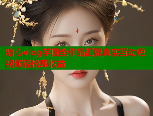 糖心vlog芋圆全作品汇聚真实互动短视频轻松赚收益  第1张