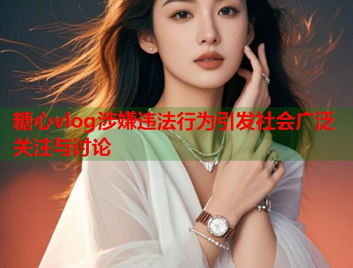 糖心vlog涉嫌违法行为引发社会广泛关注与讨论  第1张