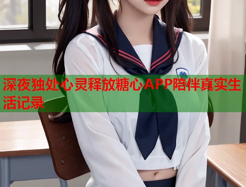深夜独处心灵释放糖心APP陪伴真实生活记录  第1张
