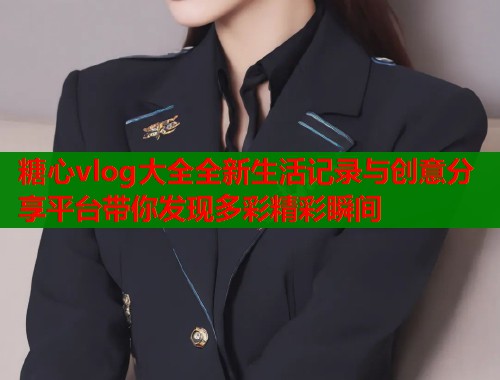 糖心vlog大全全新生活记录与创意分享平台带你发现多彩精彩瞬间  第1张